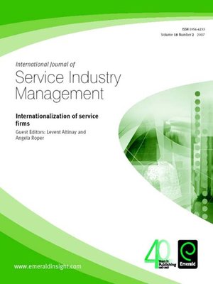 cover image of International Journal of Service Industry Management, Volume 18, Issue 2